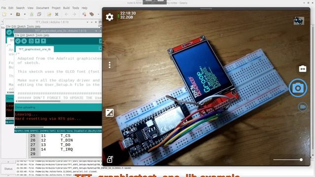 Drive ILI9341 SPI TFT on ESP32-S3 using TFT_eSPI library, in Arduino Framework. смотреть онлайн