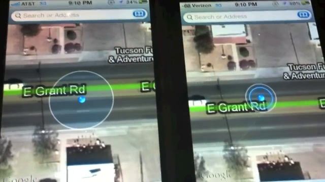 GPS Comparison: CDMA vs GSM-UMTS iPhone 4 смотреть онлайн