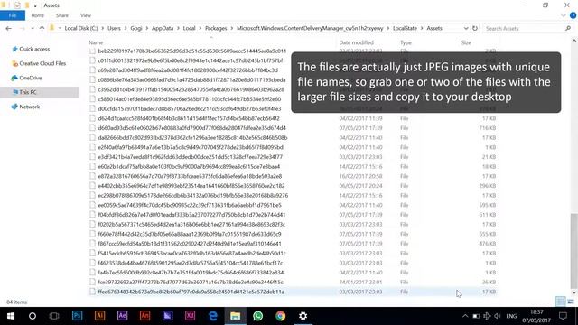 How to find Windows Spotlight Lock Screen image in Windows 10 смотреть онлайн