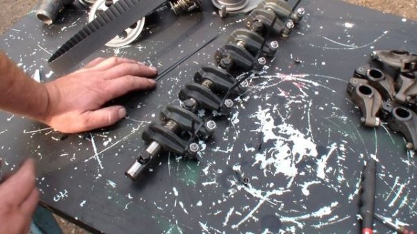 Как поменять ремень ГРМ на 4D56(D4BH).