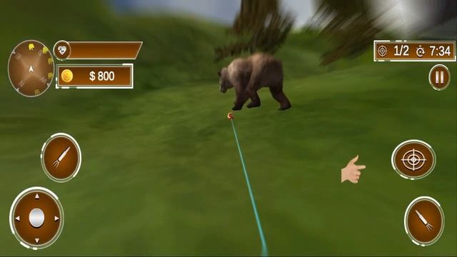 Dino Hunter Shooter 3D :Wild Animal Shooting Games - Android Gameplay Part #1 смотреть онлайн