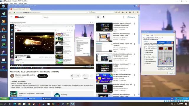 Windows XP BSOD Compilation VM (Windows XP VM)