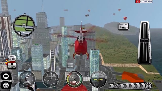 Helicopter Simulator 2016 - Helicopter Drive with Realistic Controllers - Android/IOS GamePlay смотреть онлайн