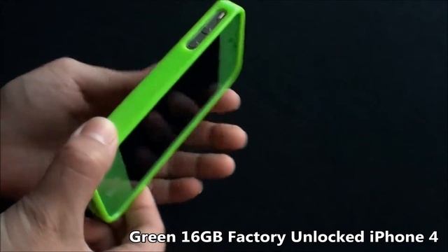 Green Factory Unlocked 16GB Apple iPhone 4 смотреть онлайн