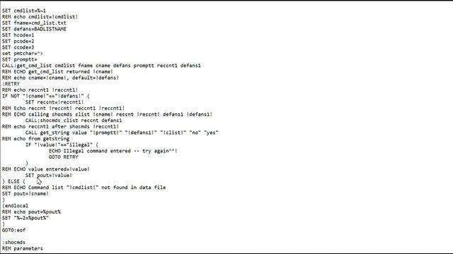 Create & Execute Windows Command Files Cmd Function Code Walkthru смотреть онлайн