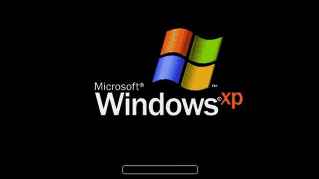 Windows XP Loading Screen GIF смотреть онлайн