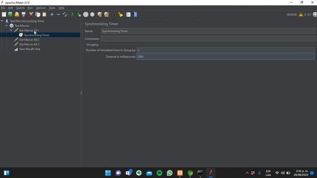 Curso Apache JMeter | Explicando y Usando El Timer (#2 Synchronizing Timer) En Apache JMeter смотреть онлайн