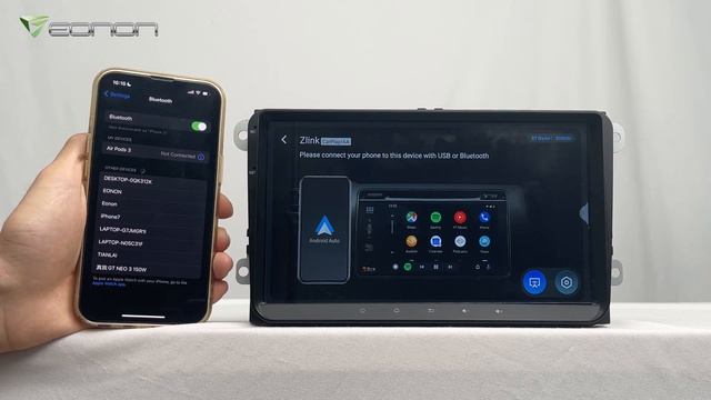 How to Set Up Wireless CarPlay? | Eonon A13 Series Android 13 Car Stereo смотреть онлайн