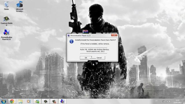 Como deixar a barra de tarefas transparente do windows 7 home basic смотреть онлайн