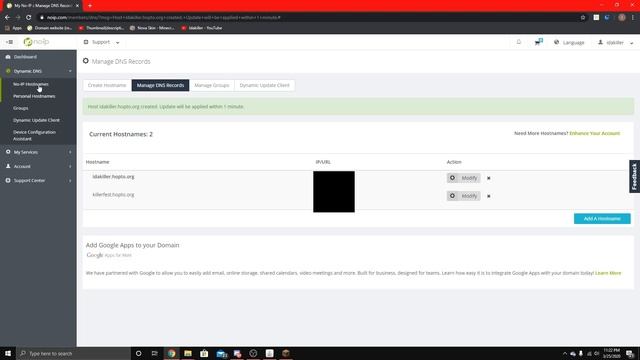 How to Create a Minecraft Server in 1.15.2(Part 3:Creating a Free Domain) смотреть онлайн