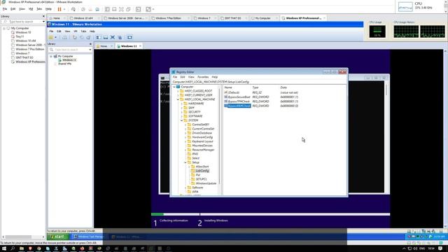 Installing Windows 11 inside Windows XP inside Windows Server 2022 смотреть онлайн