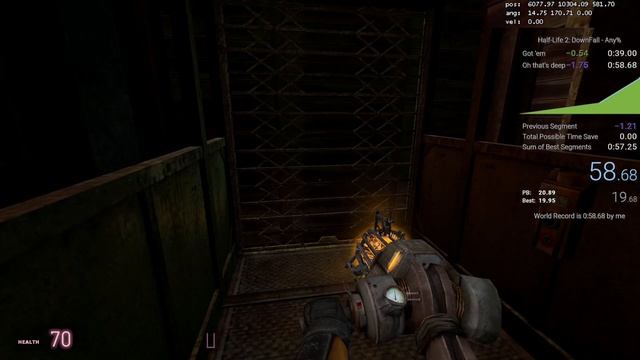 Half Life 2 Downfall in 58 seconds смотреть онлайн