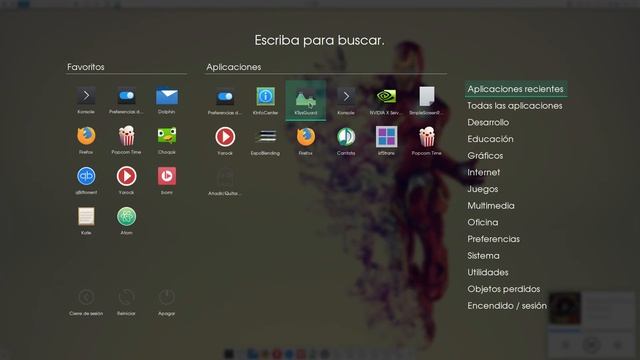 Plasma5.4 - KaOS gnu/linux смотреть онлайн