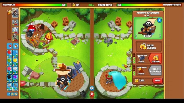 Bloons TD Battles 2 Gameplay (No commentary) смотреть онлайн