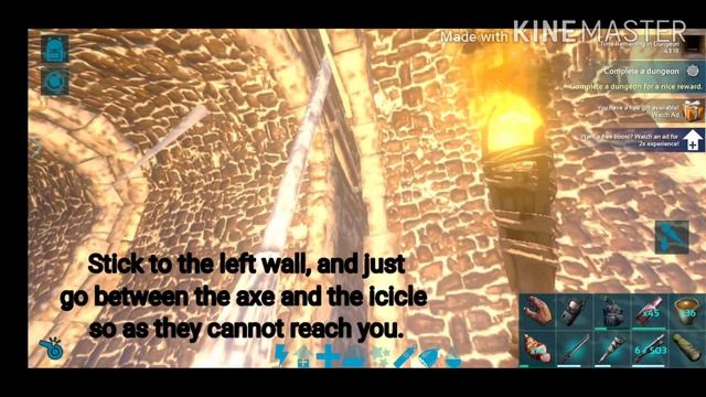 How to Easily Pass Ice Traps in Dungeons | Ark Mobile | Tips & Tricks смотреть онлайн
