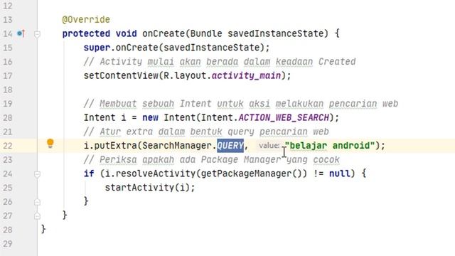 Belajar Android - Implicit Intent смотреть онлайн