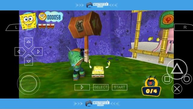SPONGEBOB TRUTH OR SQUARE (GAMEPLAY) #android #ppsspp смотреть онлайн