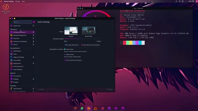 Garuda Dragonized Gaming Edition | Best Linux | 2023 смотреть онлайн