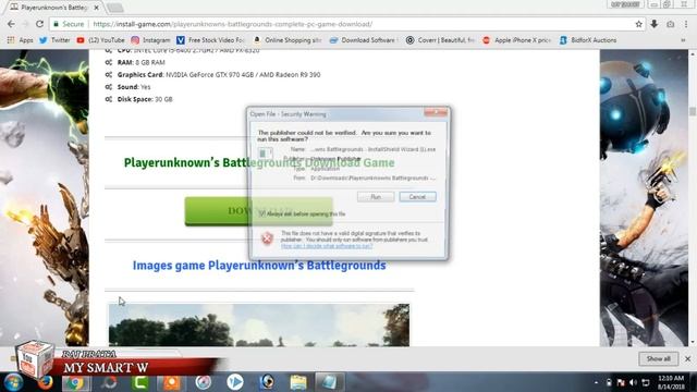 HOW TO DOWNLOAD PUBG FOR ANY LAPTOP PC WIN.7/8/10 / MYSMARTWORDS смотреть онлайн