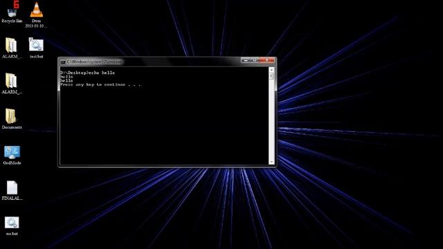 How to use cls, echo, and pause in a Windows Batch File смотреть онлайн