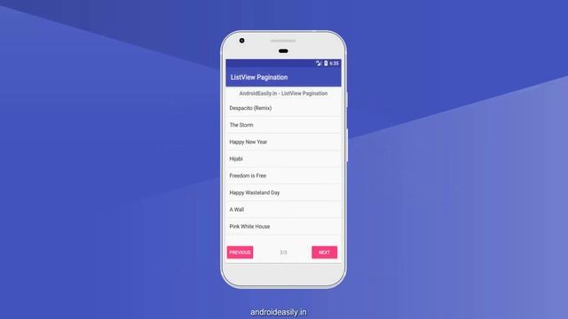 Pagination of ListView - Android Studio Tutorial Demonstration смотреть онлайн