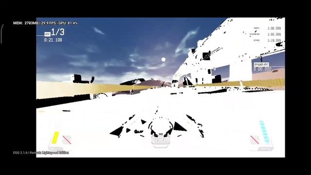 EGG NS 2.1.6 emulator Android, Redout, gaming test on Poco F3. смотреть онлайн