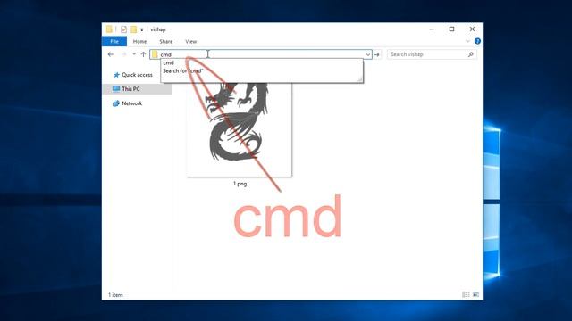 How to Open Command Prompt in Current Folder or Directory in Windows 10 смотреть онлайн