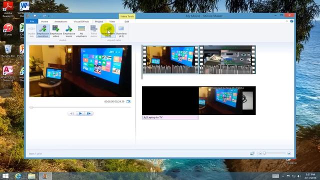 Windows Movie Maker tutorial 2015-Tips & Tricks - Best Video Editor Free & Easy - Part 2 смотреть онлайн