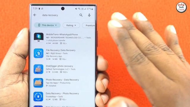 How to Recover Deleted Photo Video Android Phone Mobile Latest 2022 Working Method TamilTech Centra смотреть онлайн