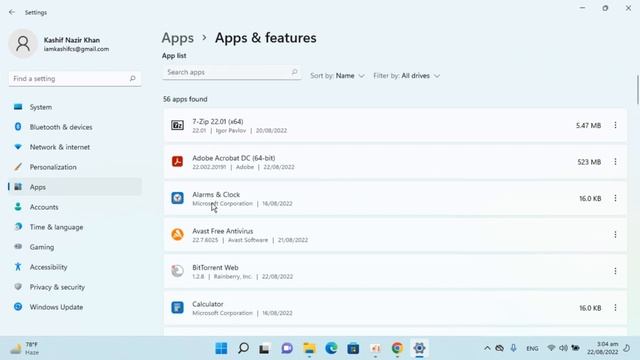 How To Uninstall 7ZIP In Windows 11 (New)