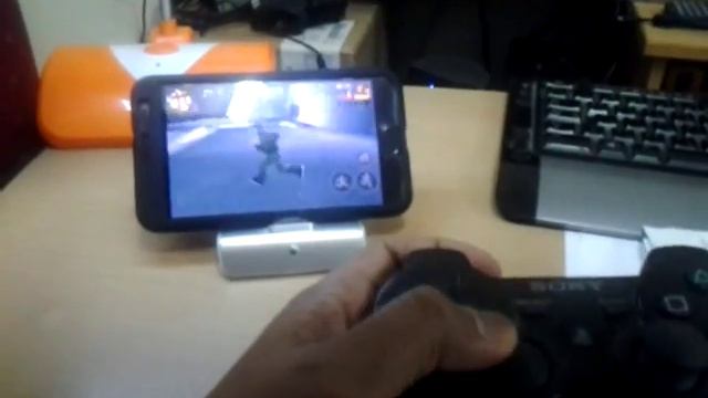 GTA 3 android game using PS3 Dual Shock 3 смотреть онлайн