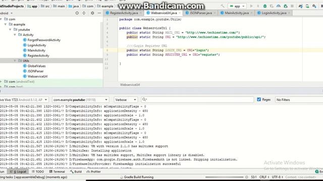 part-25 Android app frontend&backend Receiving Token || by Techies Time смотреть онлайн