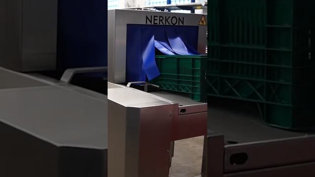 Машина для мойки ящиков Nerkon #мясноеоборудование смотреть онлайн