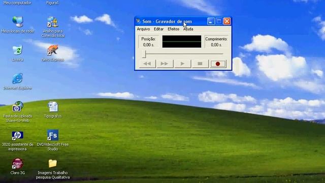 Como criar um arquivo de audio no Windows XP смотреть онлайн