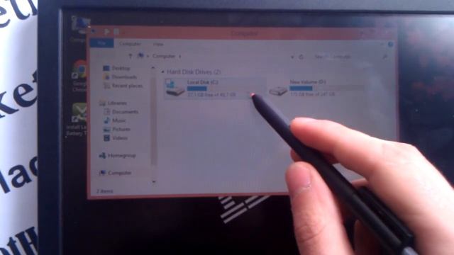 IBM Lenovo ThinkPad X60 Tablet Running Windows 8 смотреть онлайн