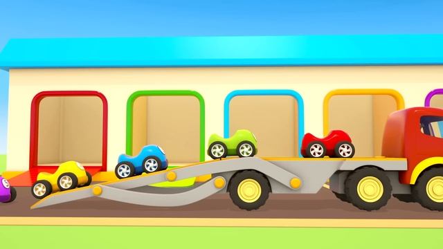 Car Cartoons For Kids & Kids' Animation. Full Episodes Cartoons For Kids. Learn Colors & Helper Car