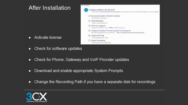 3CX Basic Training: 1.2 Installing 3CX Phone System v14 SP1 смотреть онлайн