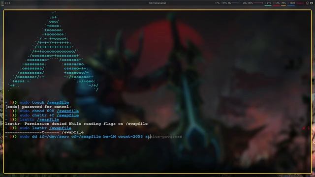 How to create a swapfile in btrfs (linux) смотреть онлайн