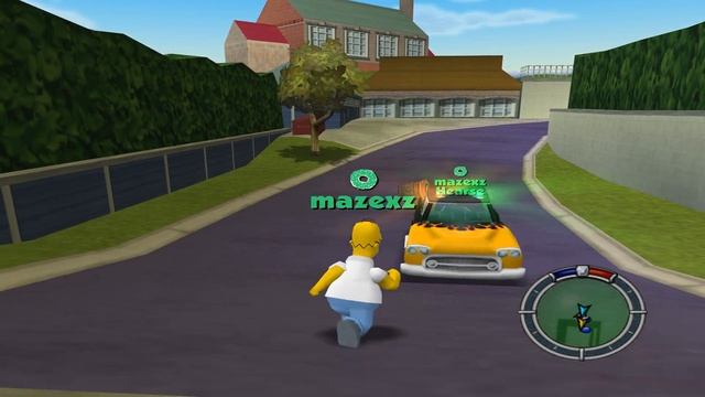 The Simpsons Hit & Run MULTIPLAYER смотреть онлайн