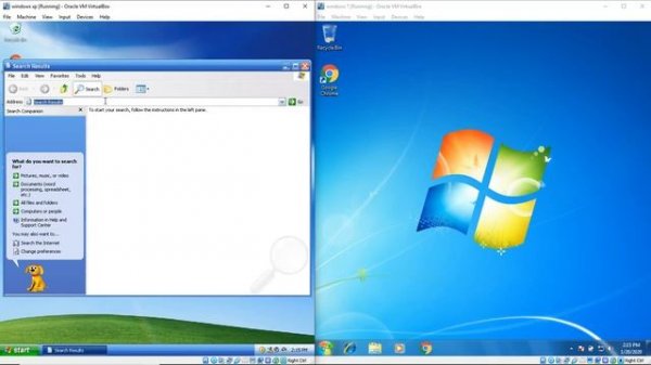 Windows XP vs Windows 7