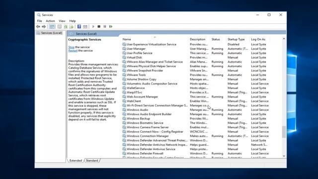 Fix A Problem Is Preventing the Troubleshooter from Starting on Windows 10 смотреть онлайн