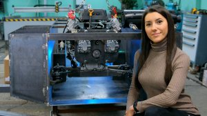 МИНИ ПОГРУЗЧИК с нуля. Часть 2.