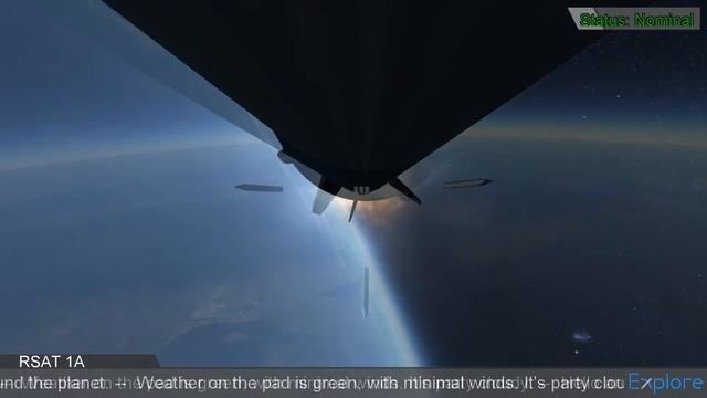 RSAT-1A Launch Highlights смотреть онлайн