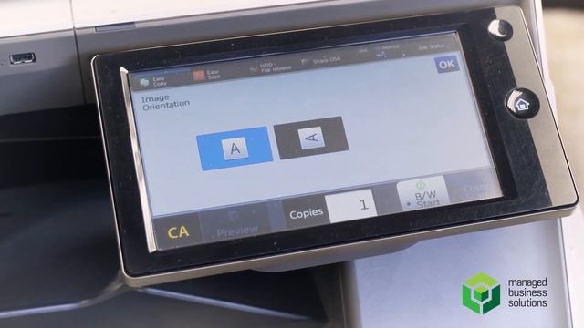 Sharp Printer: Changing the Image Orientation смотреть онлайн