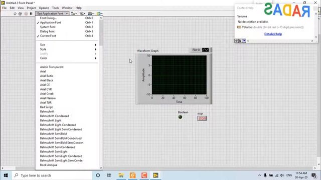 3. Front Panel and Block Diagram Windows in LabVIEW смотреть онлайн