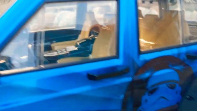 Blue hard-body Trooper jeep scaler смотреть онлайн