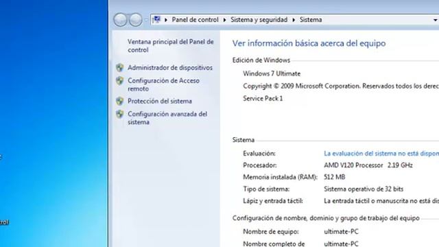 configuracion de escritorio remoto Win7 смотреть онлайн