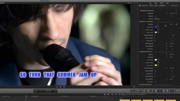 ProKaraoke Lesson - Karaoke Tools for Final Cut Pro X - Pixel Film Studios