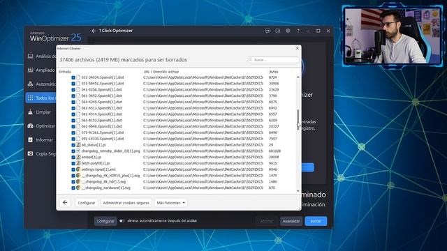 🔥 OPTIMIZA y LIMPIA tu ALMACENAMIENTO de Archivos Basura 🧹 con WinOptimizer смотреть онлайн