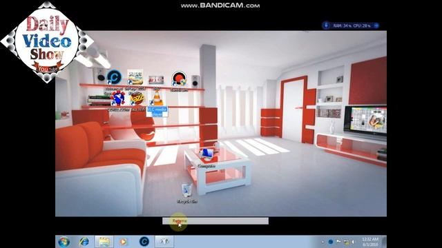 How To Make Classic 3D Desktop In Windows 7/8/10 смотреть онлайн